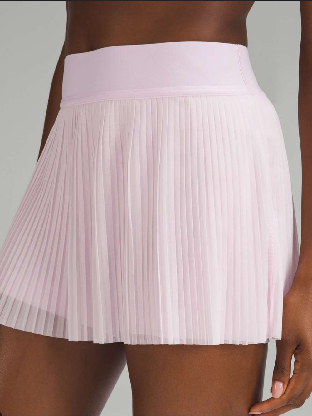 Lululemon light pink tennis skirt 12